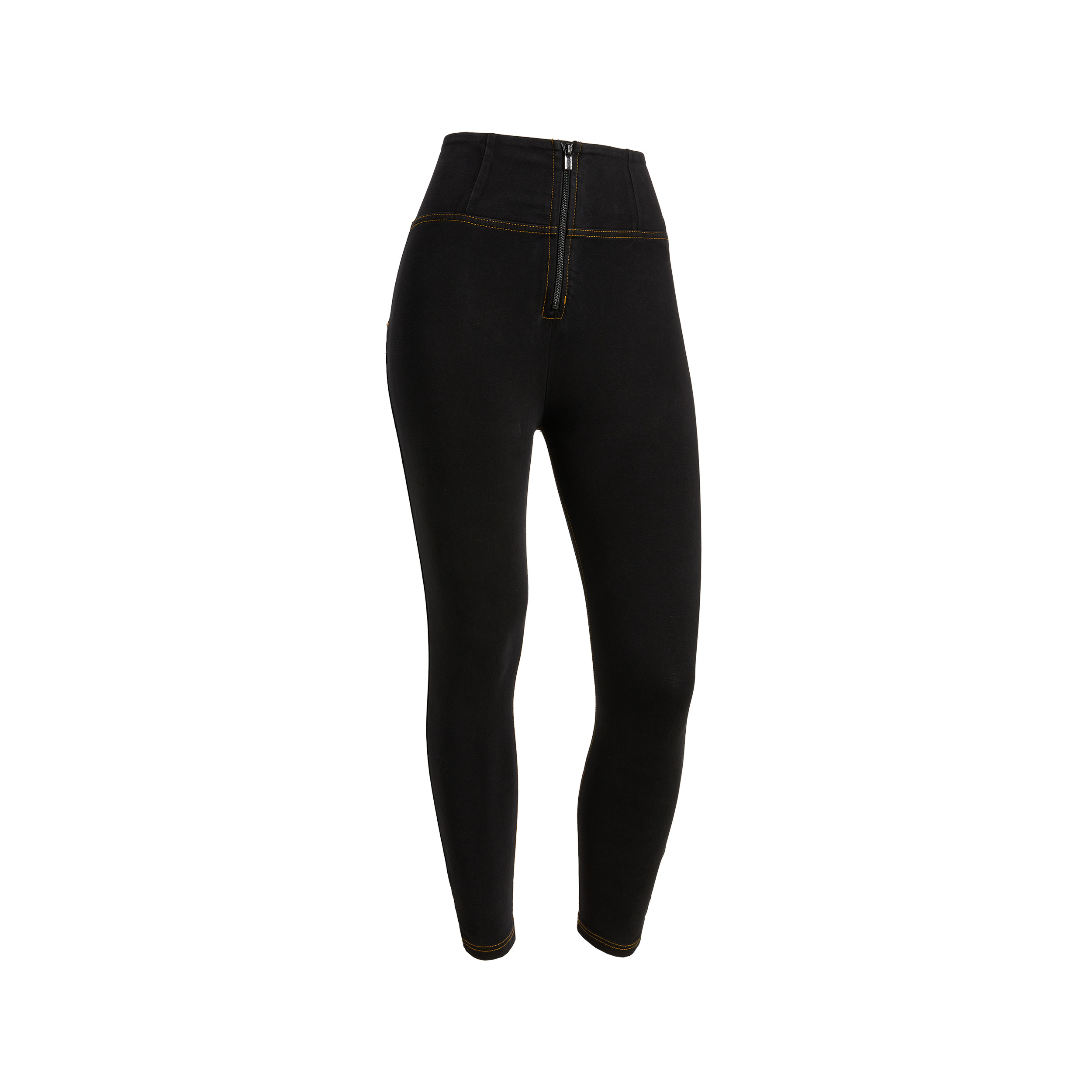 Jeggings Push up WR.UP® 7/8 clessidra vita alta con zip - Foto 4 di 9