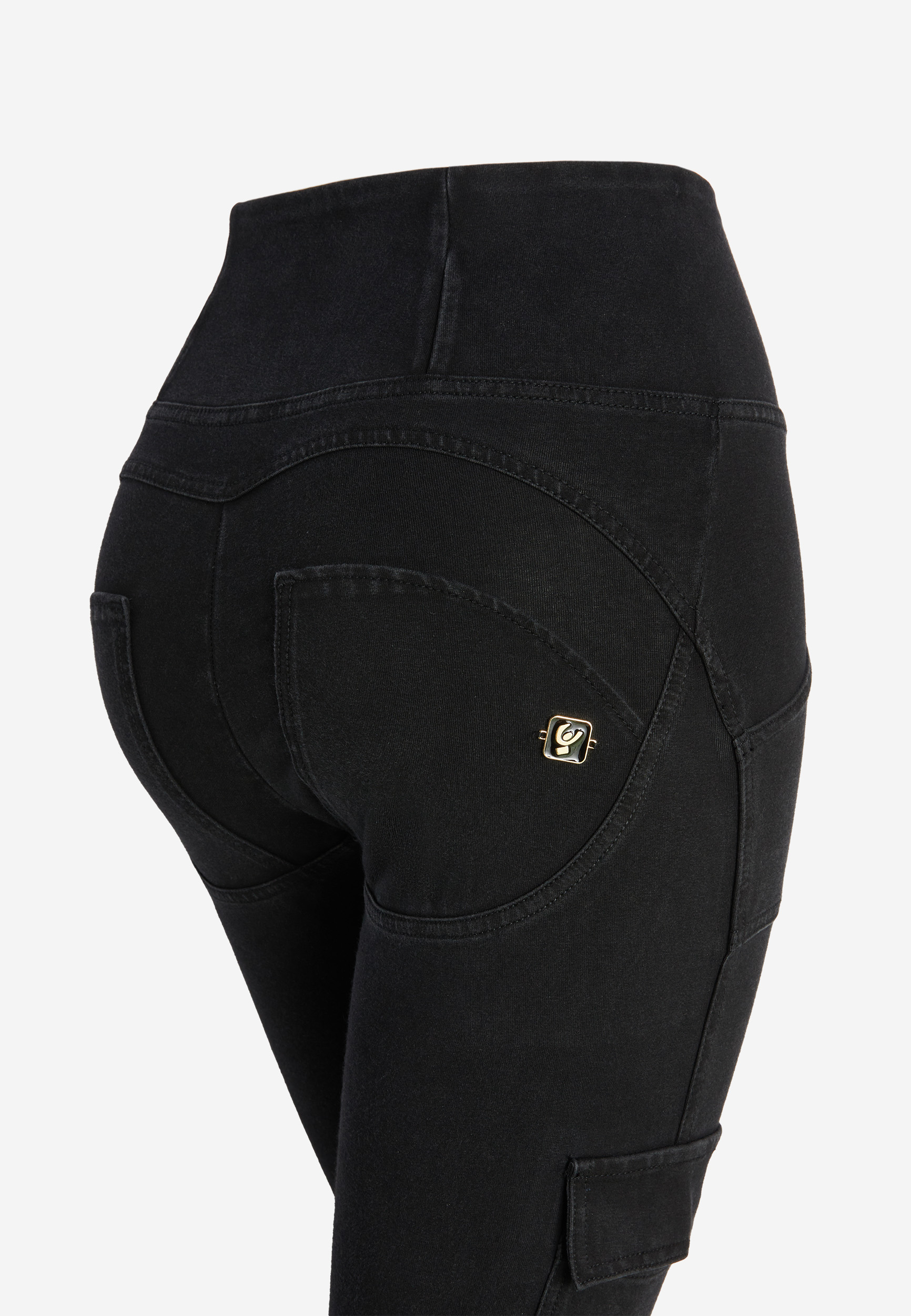 Jeggings WR.UP® stile cargo con vita alta e lunghezza 7/8 - Foto 24 di 24