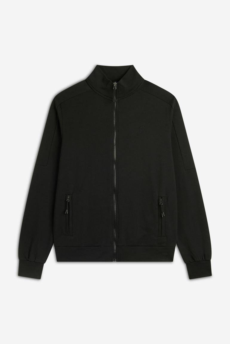Felpa da uomo in cotone con collo alto e zip Freddy Official Store