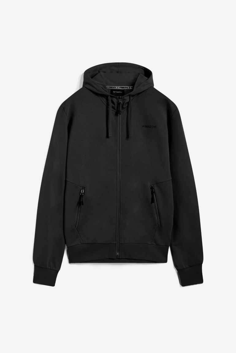 Men s full zip cotton hoodie Freddy Official Store