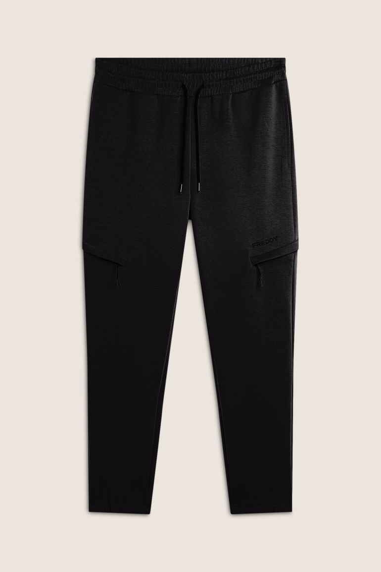 Men s Athletic Trousers with Hip Zip Pockets Freddy Official Store