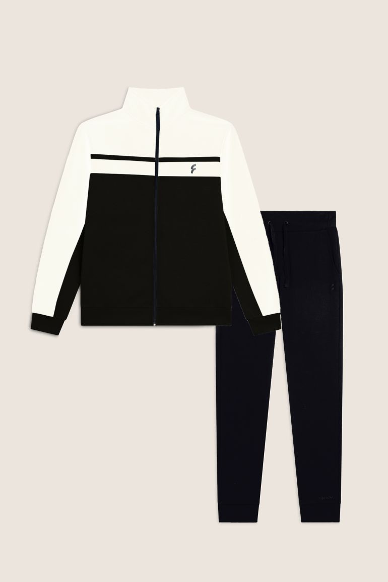 Tuta Uomo con Collo Alto e Zip design a Blocchi di Colore Freddy Official Store