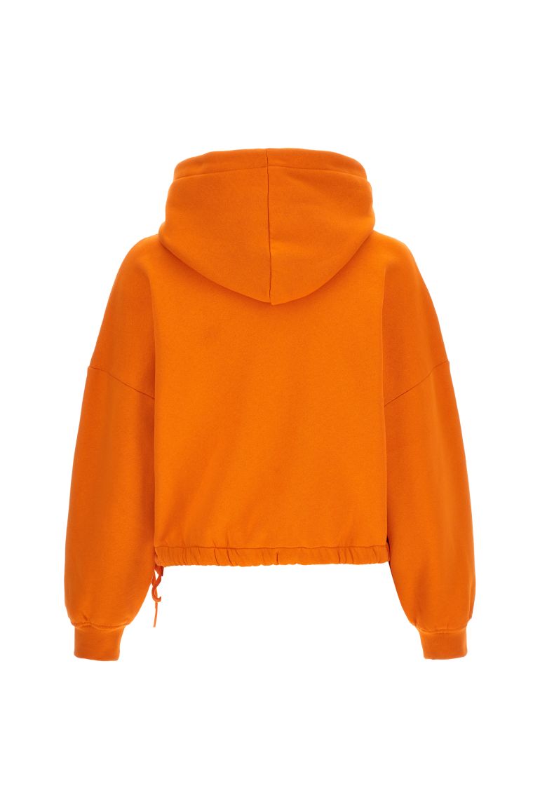Cropped comfort fit hoodie with a drawstring waist Freddy Official Store