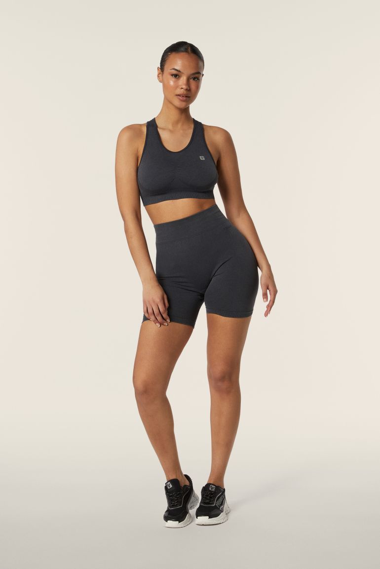 Completo top e leggings biker seamless ice wash Freddy Official Store