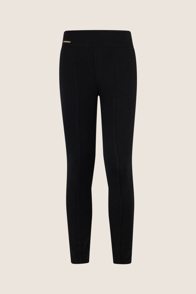 Pantaloni Vita Media in jersey con cuciture decorative Freddy Official Store