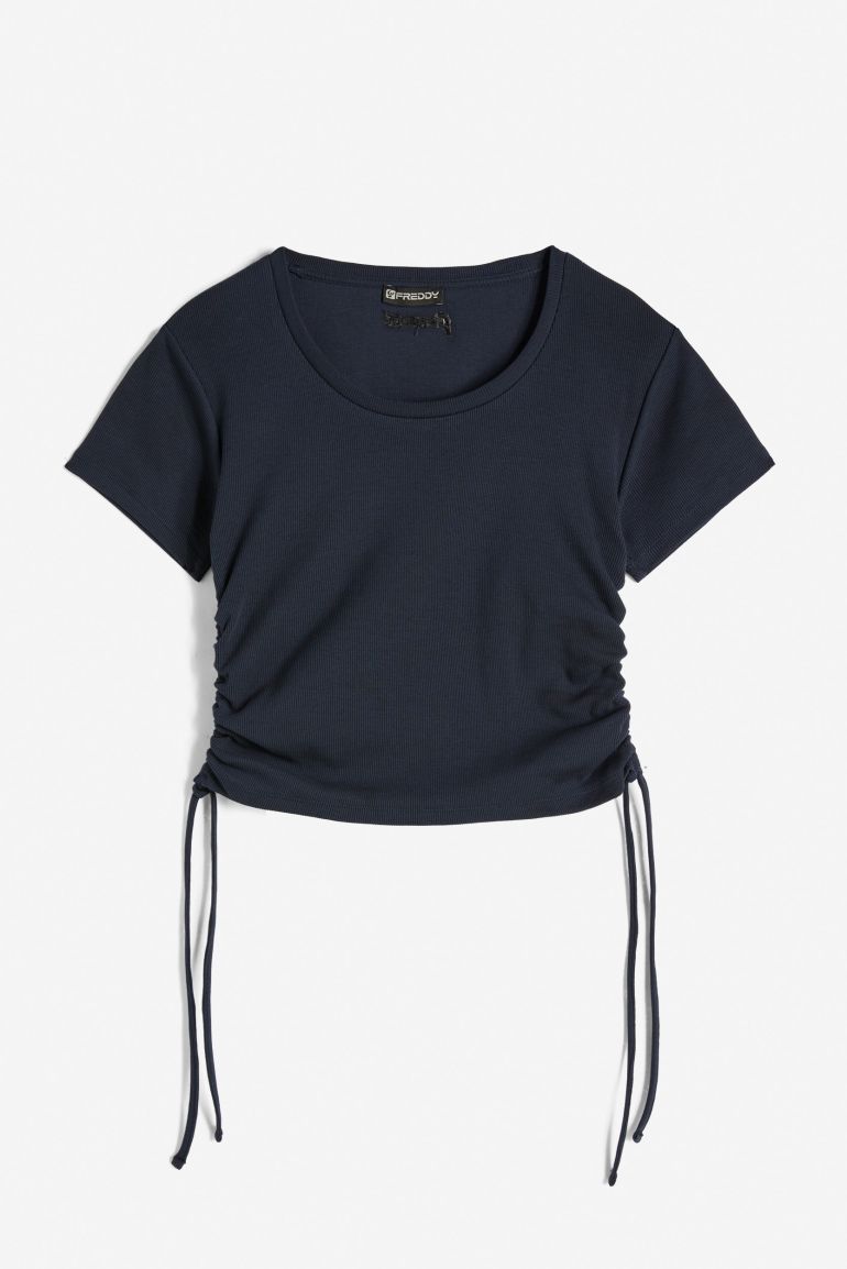 Tee shirt à lacets femme new arrivals