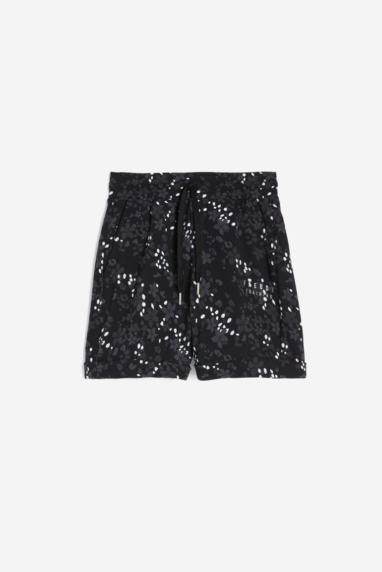 Shorts donna in heavy jersey stampa floreale allover Freddy Official Store