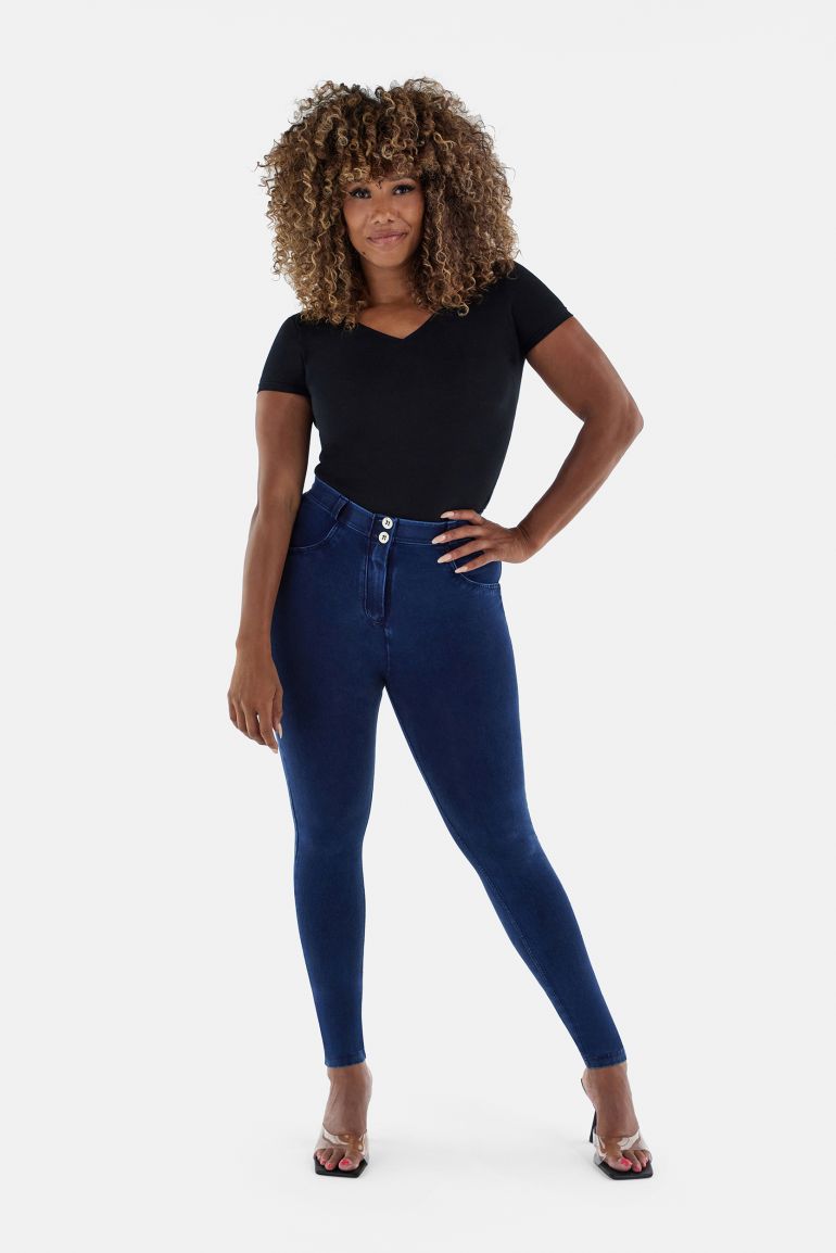 WR.UP curvy push up skinny leg cotton jeggings Freddy Official Store