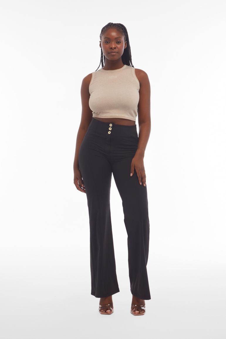 Super high waisted flare pants clearance