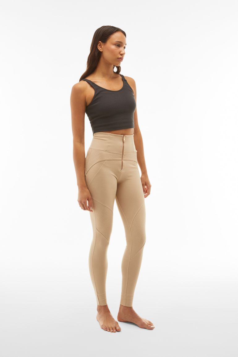 Pantaloni WR.UP vita alta con inserti ribbed Freddy Official Store