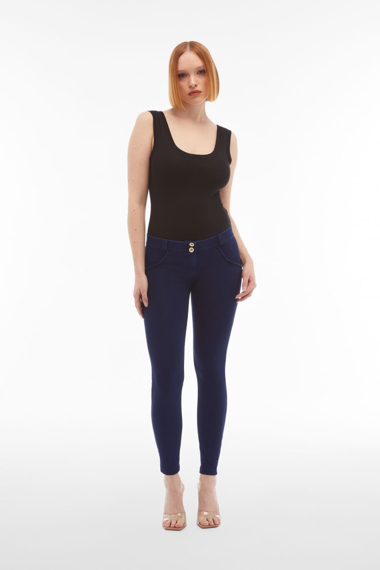 Push up jeggings low waist discount