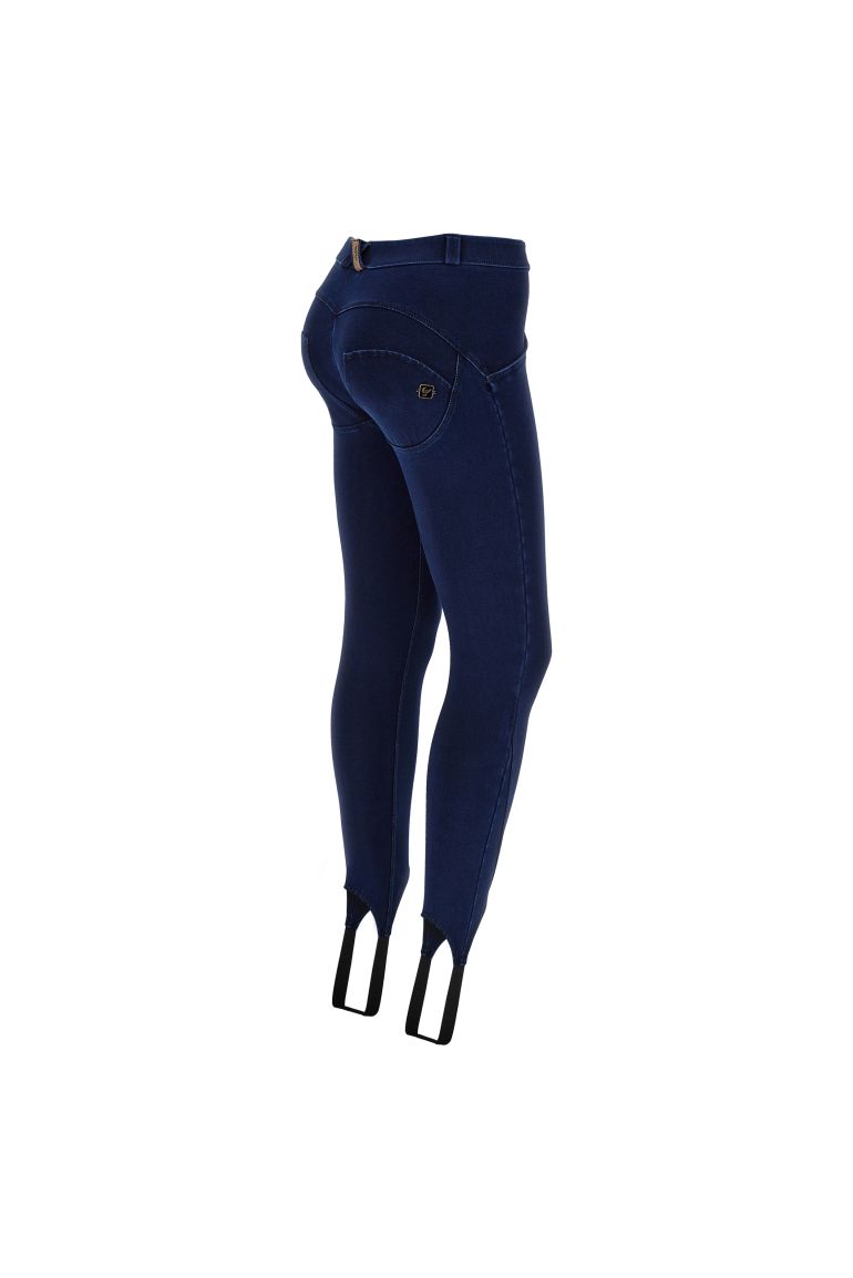 Regular waist WR.UP shaping jeggings with stirrups Freddy Official Store