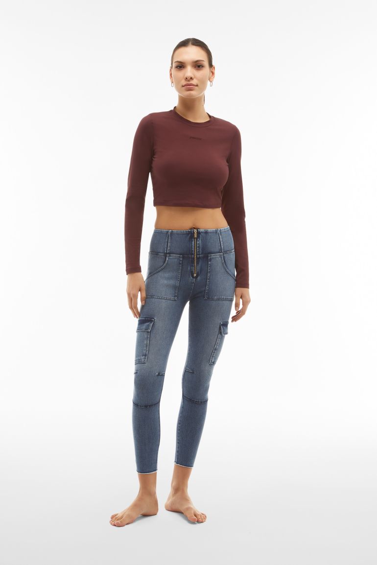 Jeans freddy push up vita alta shop