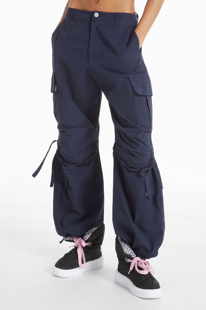 Pantaloni Donna Sportivi in Felpa e Pantaloni di Tuta Blu Freddy