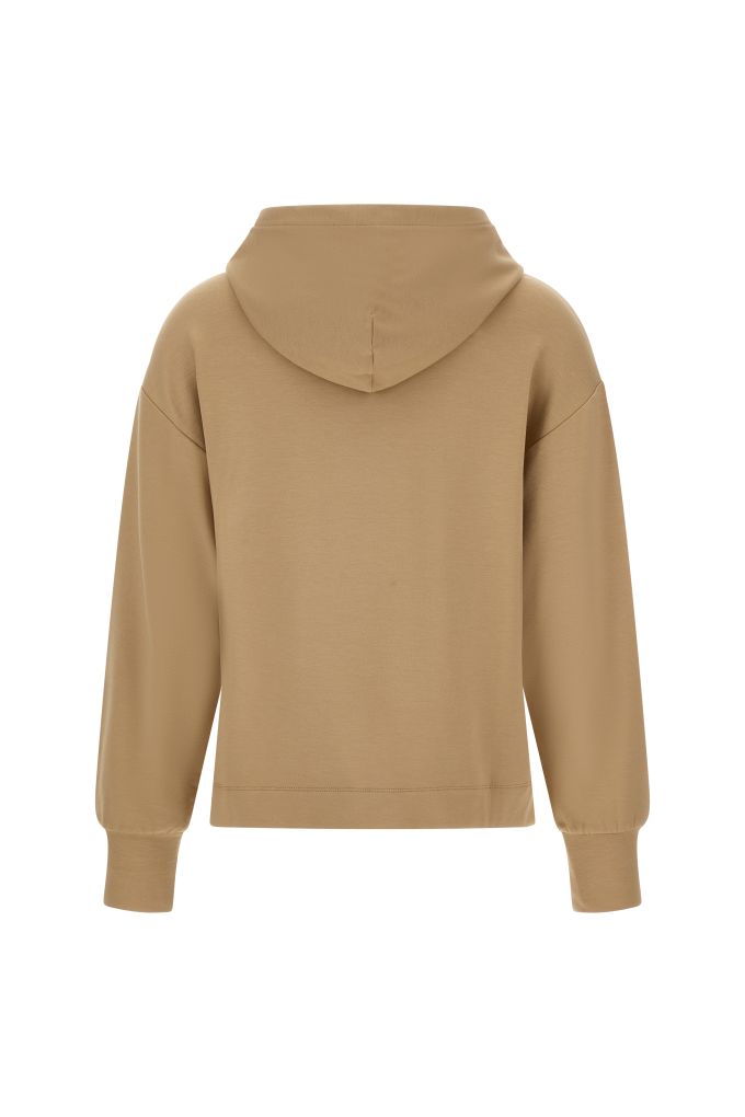 Felpe da donna con cappuccio e senza Marrone Freddy Official Store