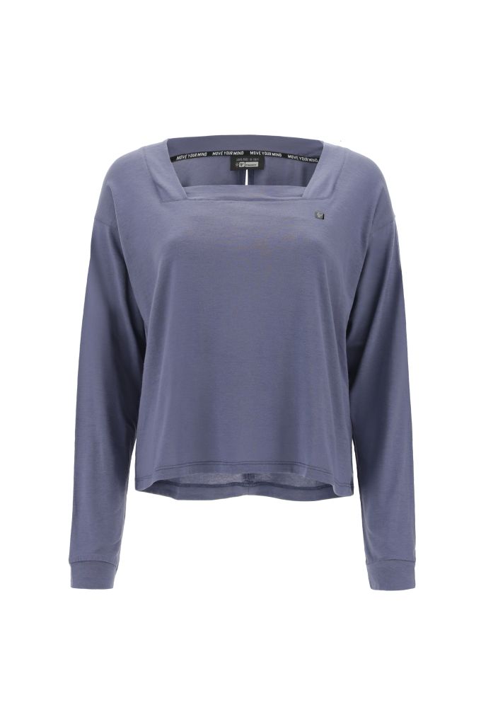 Cropped-Shirt mit Öffnung auf der Rückseite - 100 % Made in Italy