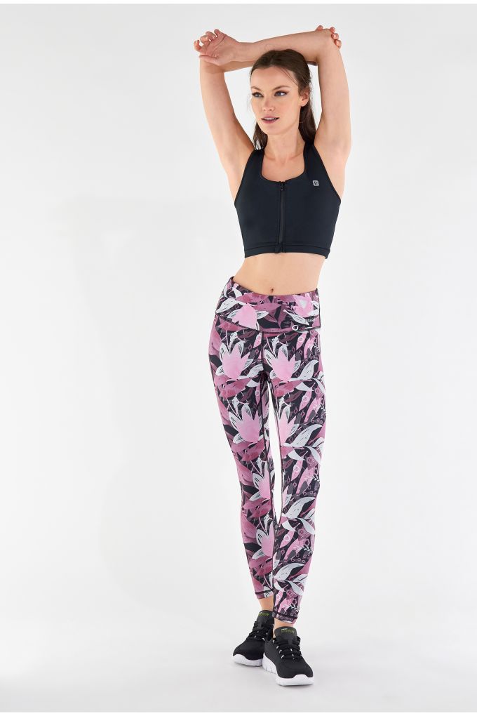 Pink store yoga pants shop