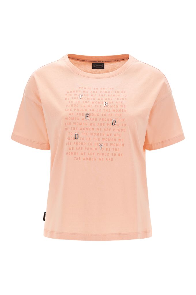 T-shirt with composite print