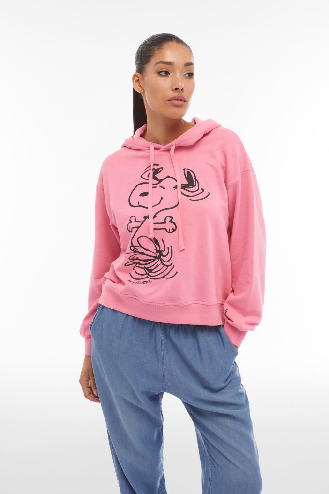 Felpa kd top donna rosa