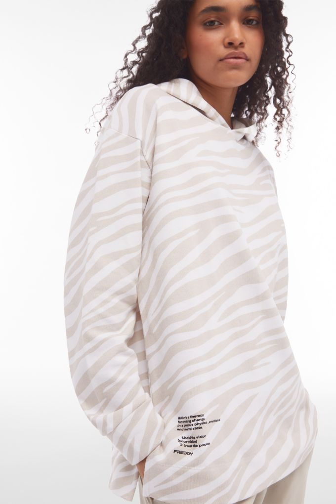 Paisley spa sale terry hoodie