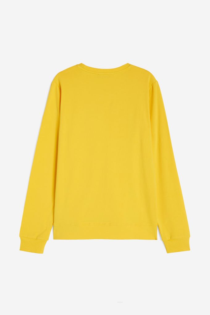 Felpa kd donna giallo top
