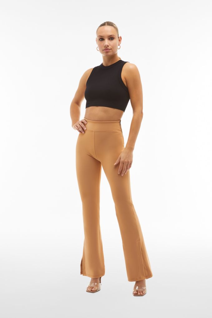Freddy Faux Leather Pants with Push-Up Effect