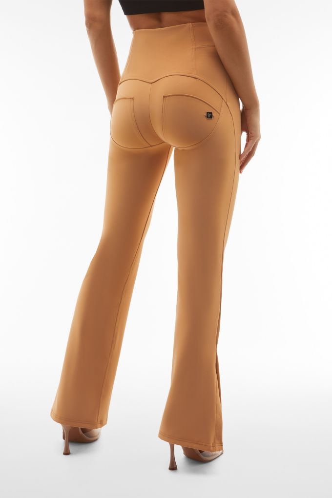 Freddy Faux Leather Pants with Push-Up Effect Curvy