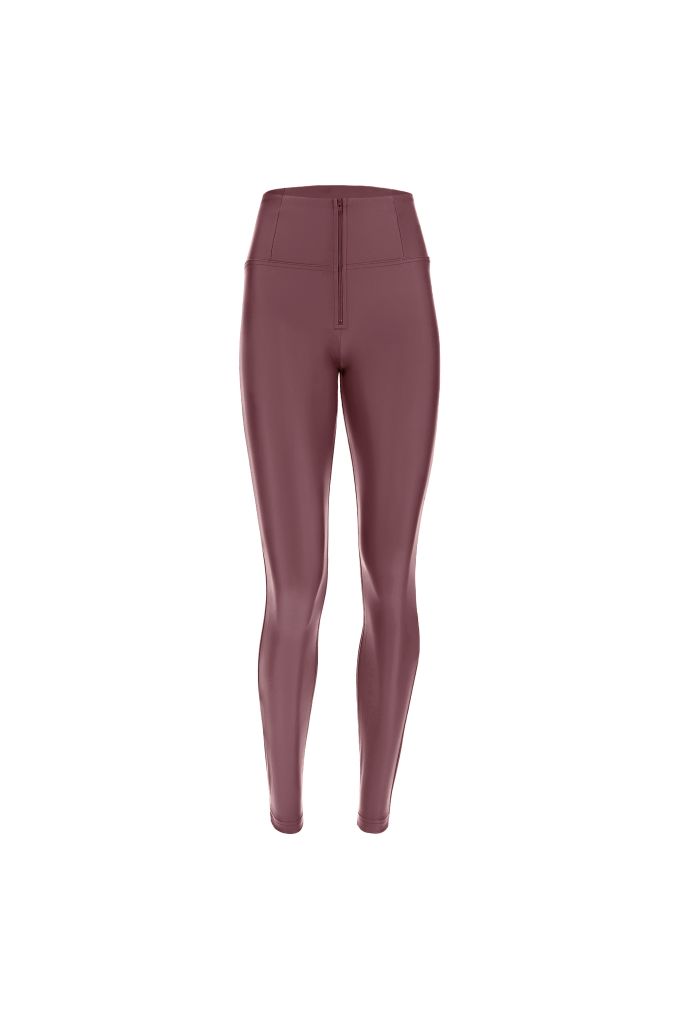 Freddy Faux Leather Pants with Push Up Effect Bordeaux Freddy