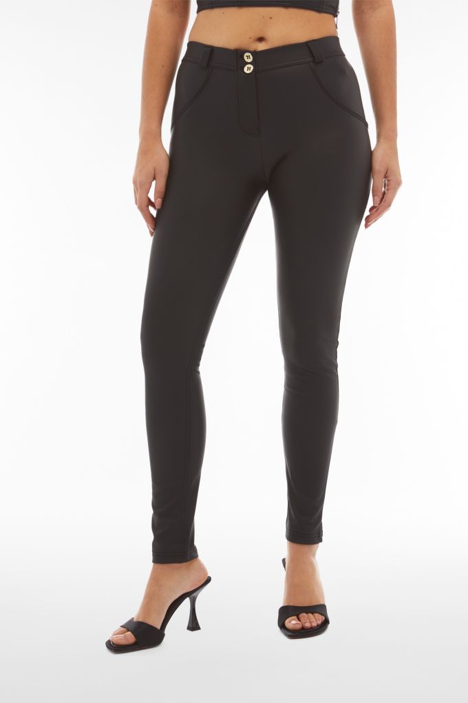 Freddy Faux Leather Pants with Push Up Effect Skinny Freddy