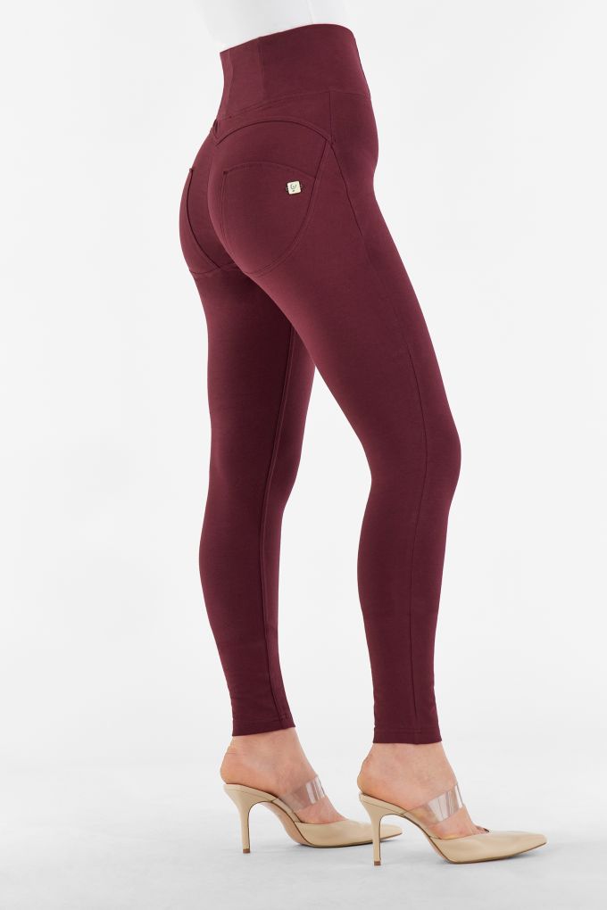 Curvy super skinny high waist WR.UP® shaping trousers in cotton