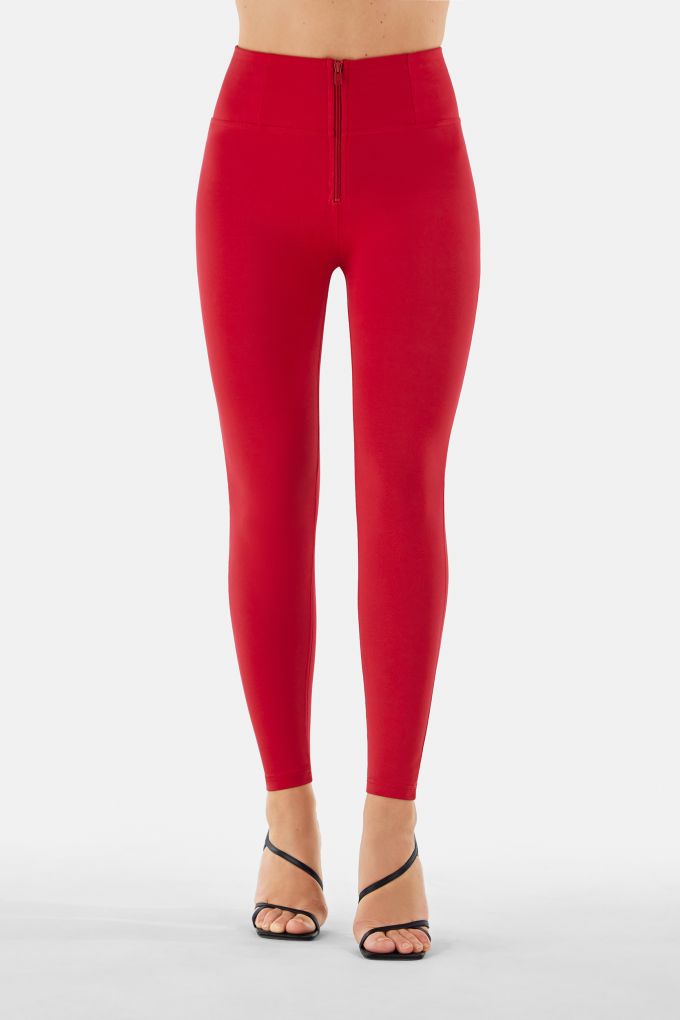 Freddy Waist Pants and Jeans with Push-Up Effect Red | Freddy Official Store
