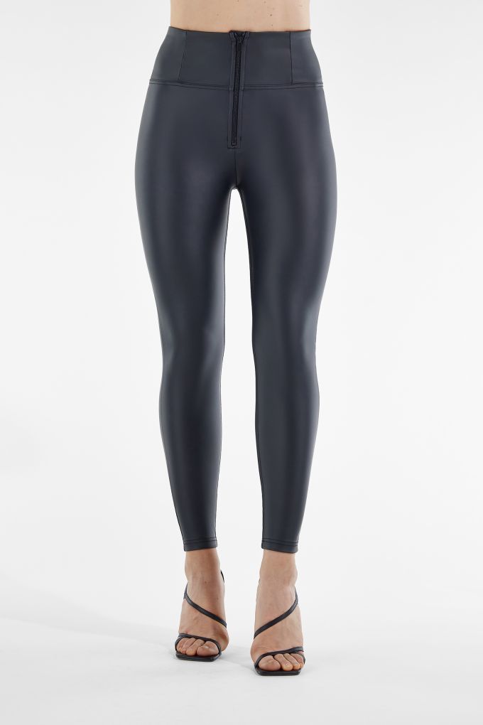 High waisted faux leather cheap leggings canada