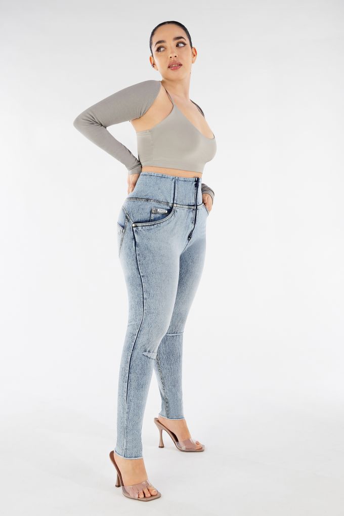 Women's High waist Pants Skinny Jeans 7Color