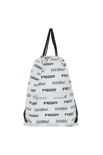 Packable backpack with an all-over FREDDY print