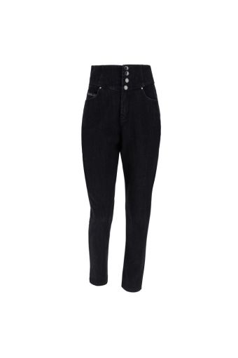 Skinny-fit FREDDY BLACK jeans with a super high waist