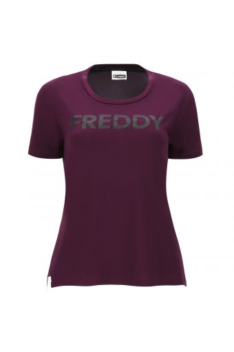 T-shirt elasticizzata con logo Freddy