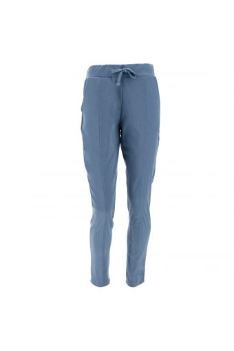 Comfort-fit ankle-length trousers