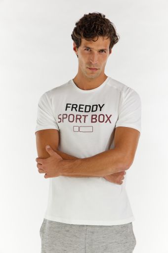 T-shirt with No Logo and FREDDY SPORT BOX prints
