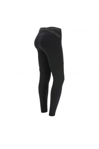 Bio D.I.W.O.® leggings with crossed bands - 100% Made in Italy