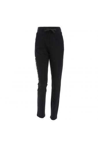 Straight-leg athletic trousers with sequin FREDDY lettering