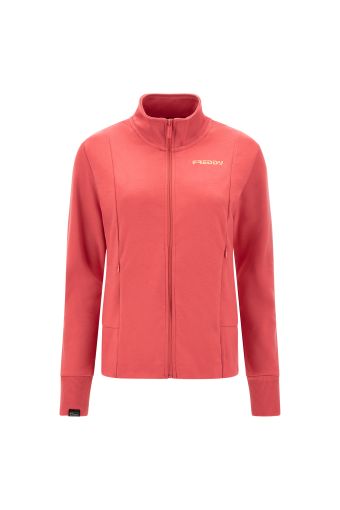 Regular-fit full-zip sweatshirt with a high neck and zip pockets