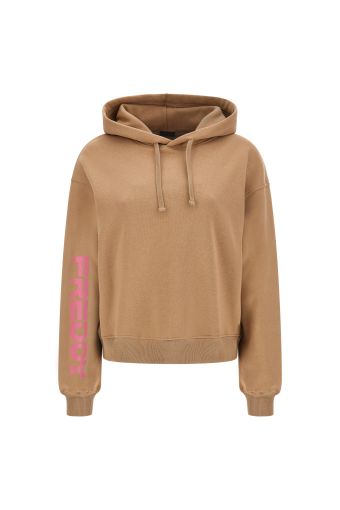 Hoodie with a contrast FREDDY print on one sleeve