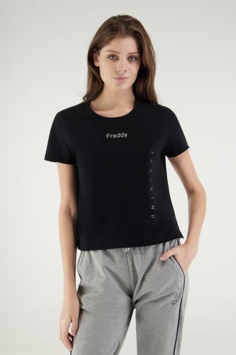 Comfort fit t-shirt with minimalist prints