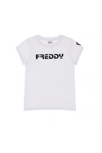 Cotton jersey t-shirt with a frontal FREDDY print