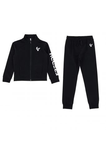 Full-zip cotton track suit with a FREDDY print on the sleeve