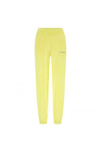 Freddy Pantalone cotone regular elastico Donna FREDDY MUSIC1C019PD-Y109PD Giallo fluo 