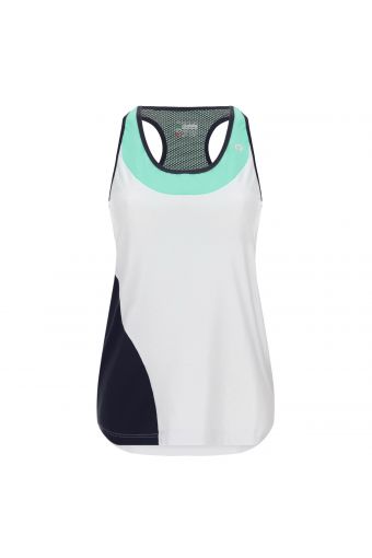 Women’s racer back yoga tank top - 100% Made in Italy