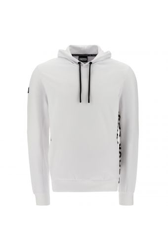 Stretch hoodie with zip pockets