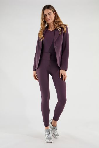 High-waisted WR.UP® shaping skinny trousers