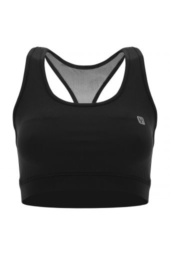 Recycled breathable fabric performance and animal mesh sports top